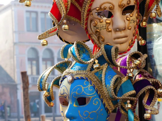 Carnival masks in Venice
